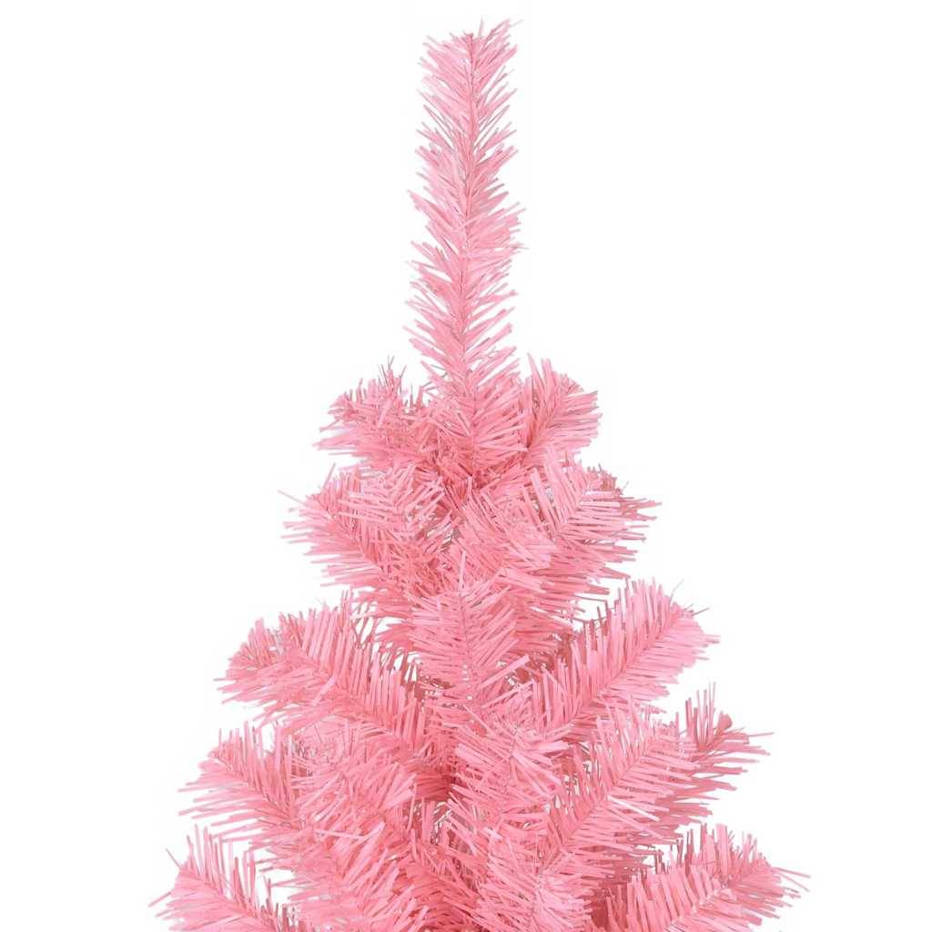 ComfortXL - Sapin de Noël PVC Rose 180 cm, Kit Déco Tout Compris : LED, 120 Boules et Cimier – ComfortXL Outdoor Living - Image 8