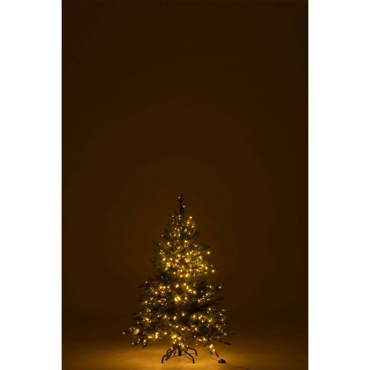 J-Line - Sapin de Noël Artificiel 600 LED "Prince" 150cm Vert - Image 3