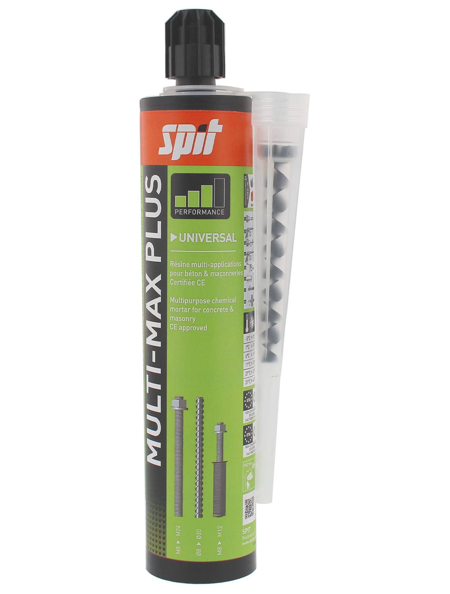 Cartouche résine Multi-Max Plus 300 ml SPIT - 060237 - Image 2