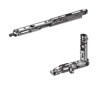 Kit Magicube FAPIM pour oscillo battant gauche - compas court 422 à 900 mm - 1200L - Image 2
