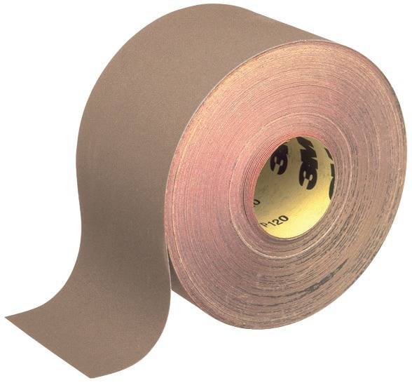 Rouleau d'abrasif 241UZ 120 x 50m  G80 - 3M ABRASIFS - 59539