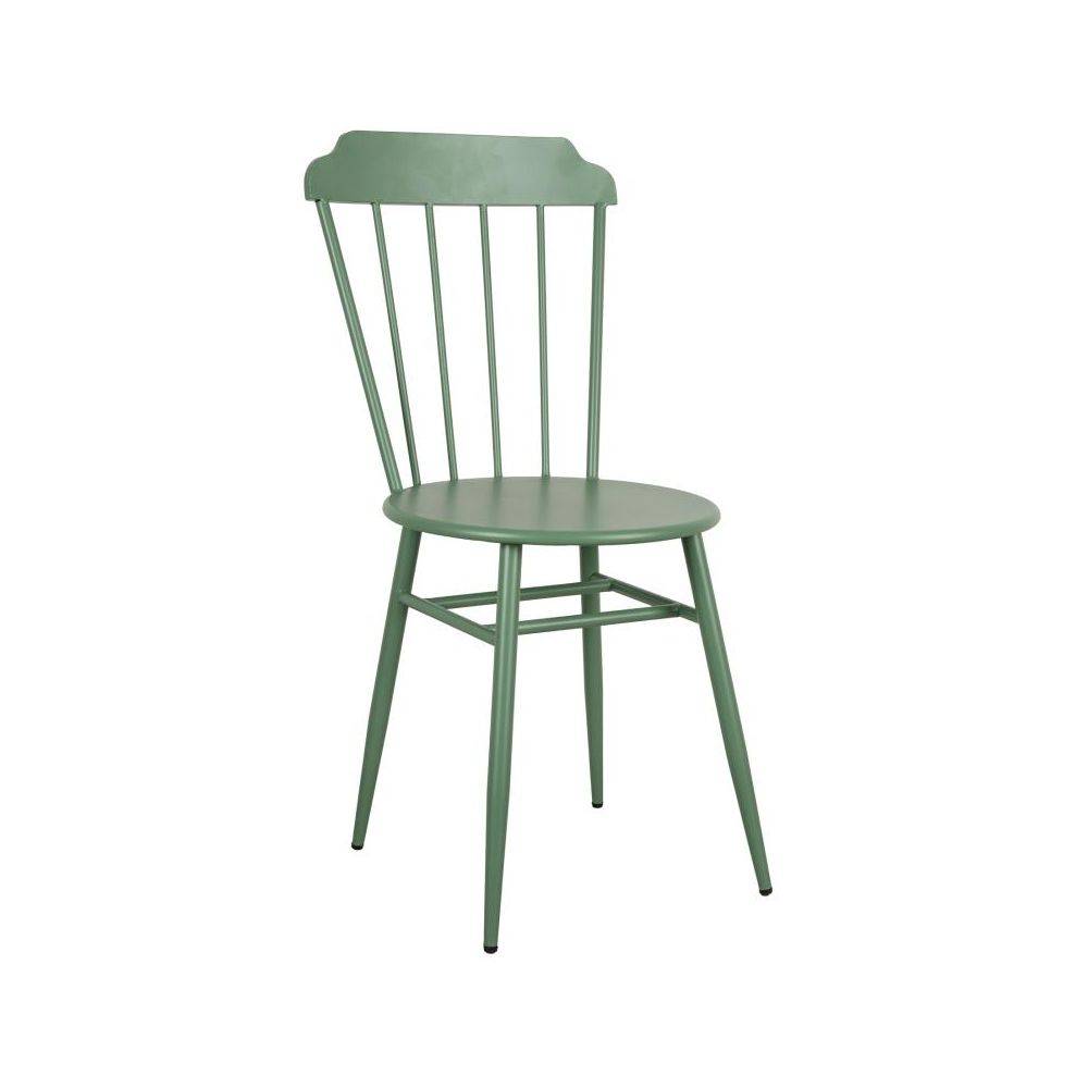 Aubry Gaspard - Chaise en métal laqué - Samos (Lot de 2) - Image 3
