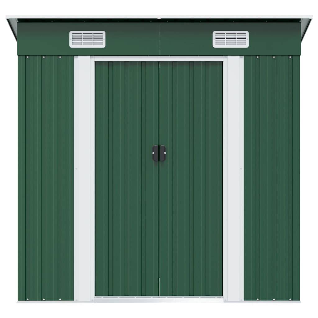 Vidaxl - Abri de jardin Métal Vert vidaXL 42908 - Image 10