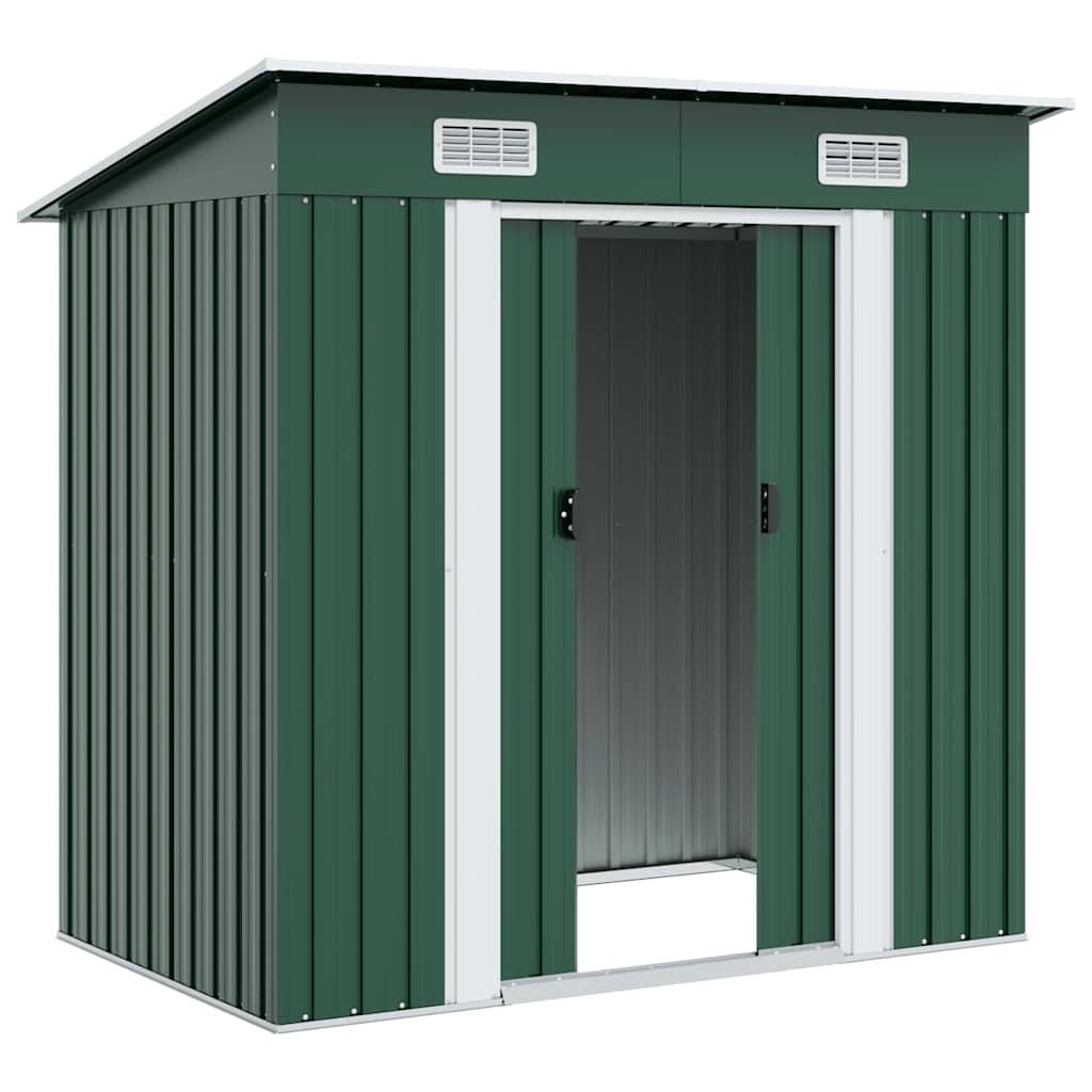 Vidaxl - Abri de jardin Métal Vert vidaXL 42908 - Image 9