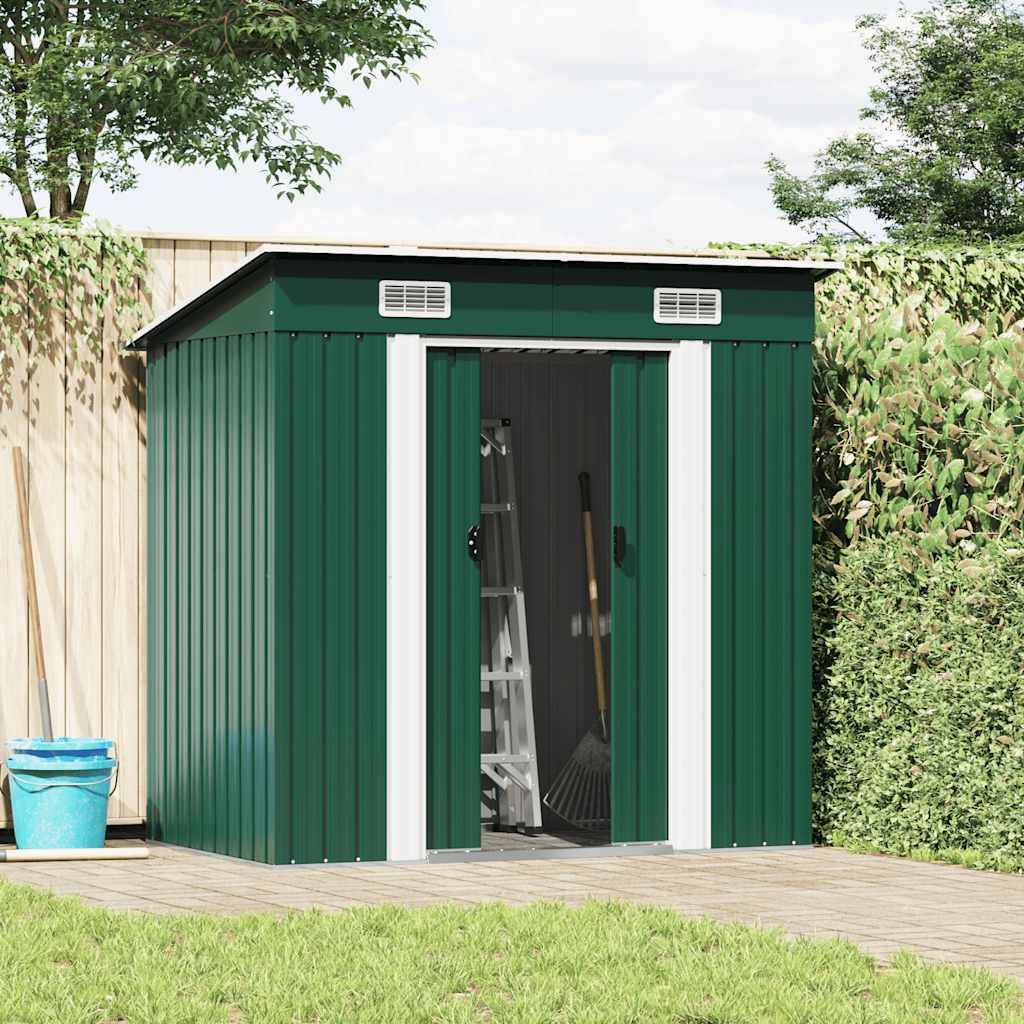 Vidaxl - Abri de jardin Métal Vert vidaXL 42908 - Image 2