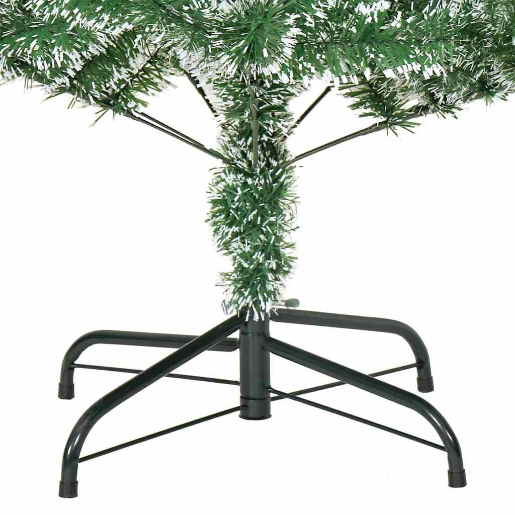ComfortXL - Petit Sapin de Noël Artificiel Enneigé 120 cm, Décoré avec LED Blanc Chaud – ComfortXL Outdoor Living - Image 9