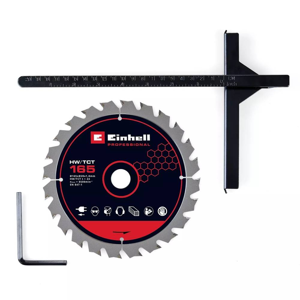 Einhell - Scie circulaire sans fil TP-CS 18/165 Li BL-Solo - 18V - brushless - coupé 59mm - LED intégrée - sans batterie/chargeur Einhell - Image 2