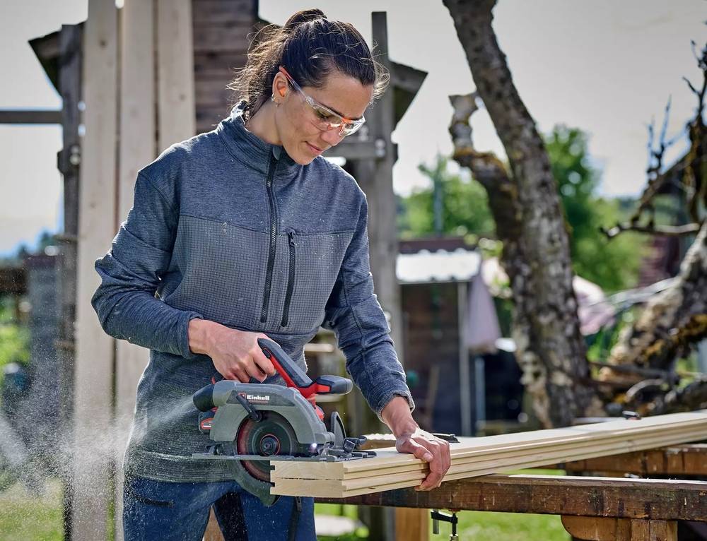 Einhell - Scie circulaire sans fil TP-CS 18/165 Li BL-Solo - 18V - brushless - coupé 59mm - LED intégrée - sans batterie/chargeur Einhell - Image 3