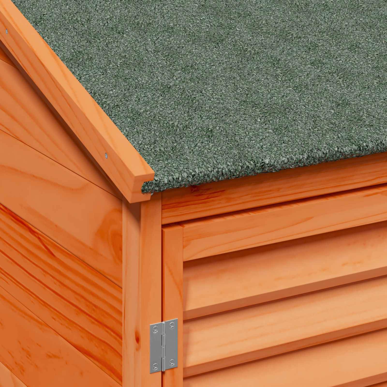 Vidaxl - Abri de jardin Marron 106 x 56 x 176,5 cm Bois de Sapin Massif vidaXL 42033467 - Image 9