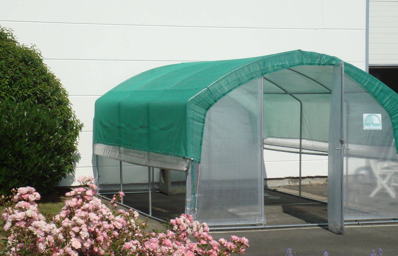 Filet d'ombrage pour serre tunnel de jardin - 3 à 4 m de large - longueur 6 m - LES SERRES TONNEAU - Image 2