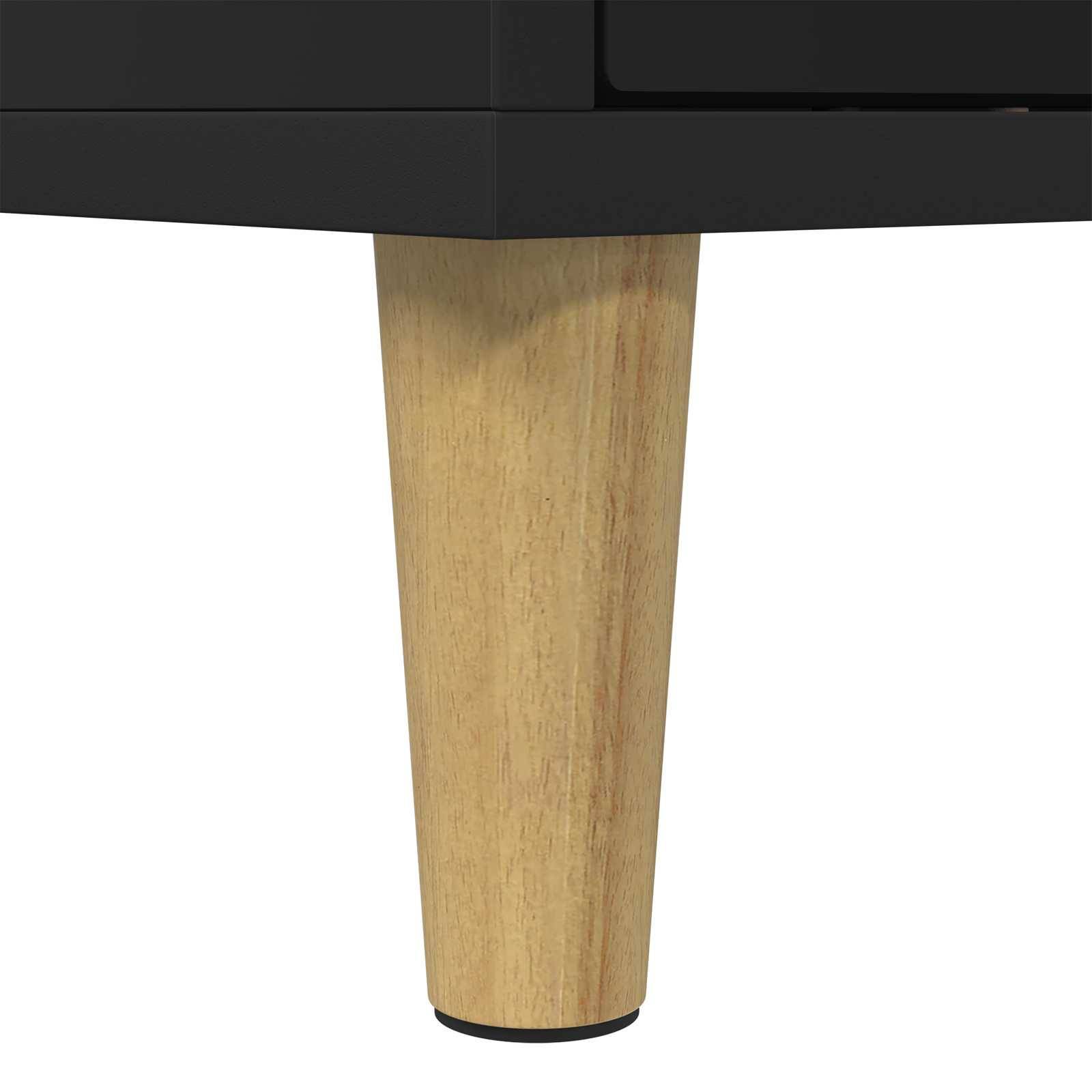Vidaxl - Maison pour chat Noir 51 x 30 x 52 cm Bois d'ingénierie vidaXL 8000654 - Image 10