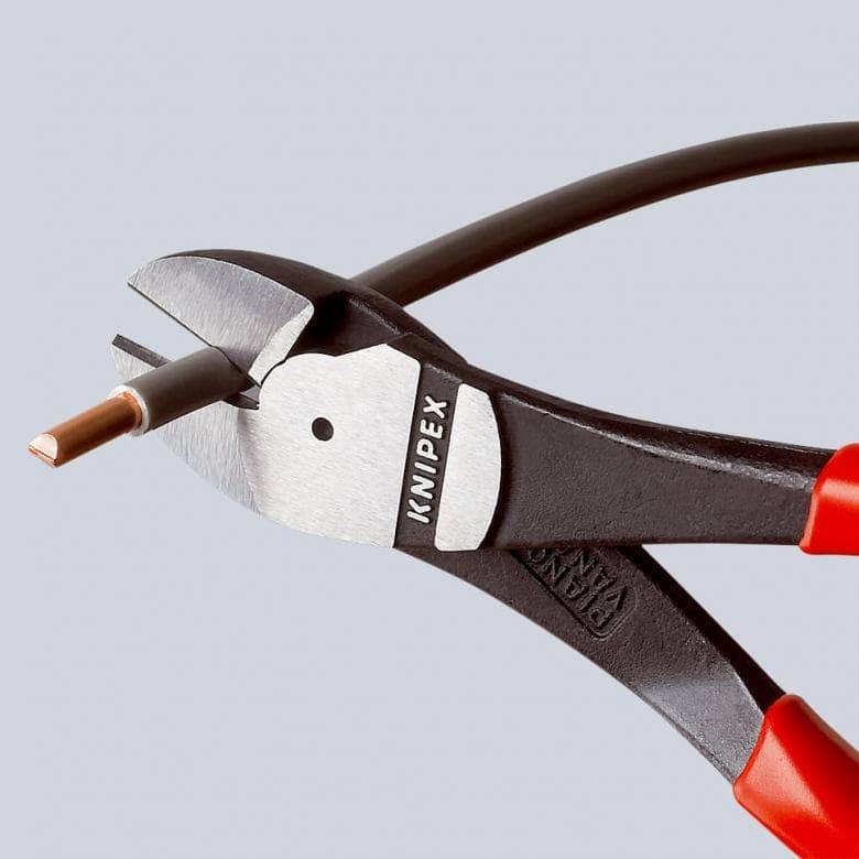 Knipex - Pince coupante de côté KNIPEX Forte démultiplication 180 mm - 74 02 180 - Image 3