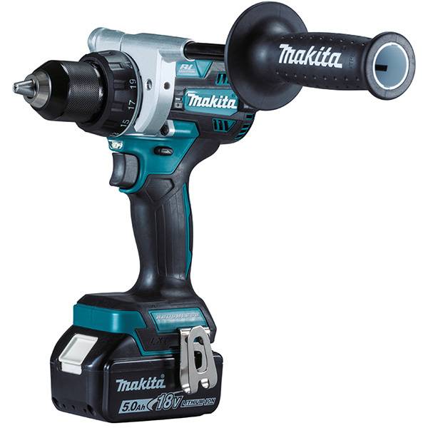 Makita - Perceuse-visseuse 18V + 2 batteries 5Ah + chargeur rapide + coffret MAKPAC - MAKITA - DDF486RTJ - Image 2