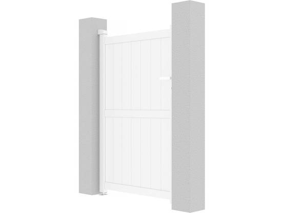 Portillon Aluminium "lola" - 101.2 X 155.9 Cm - Blanc -habitat Et Jardin - Image 4