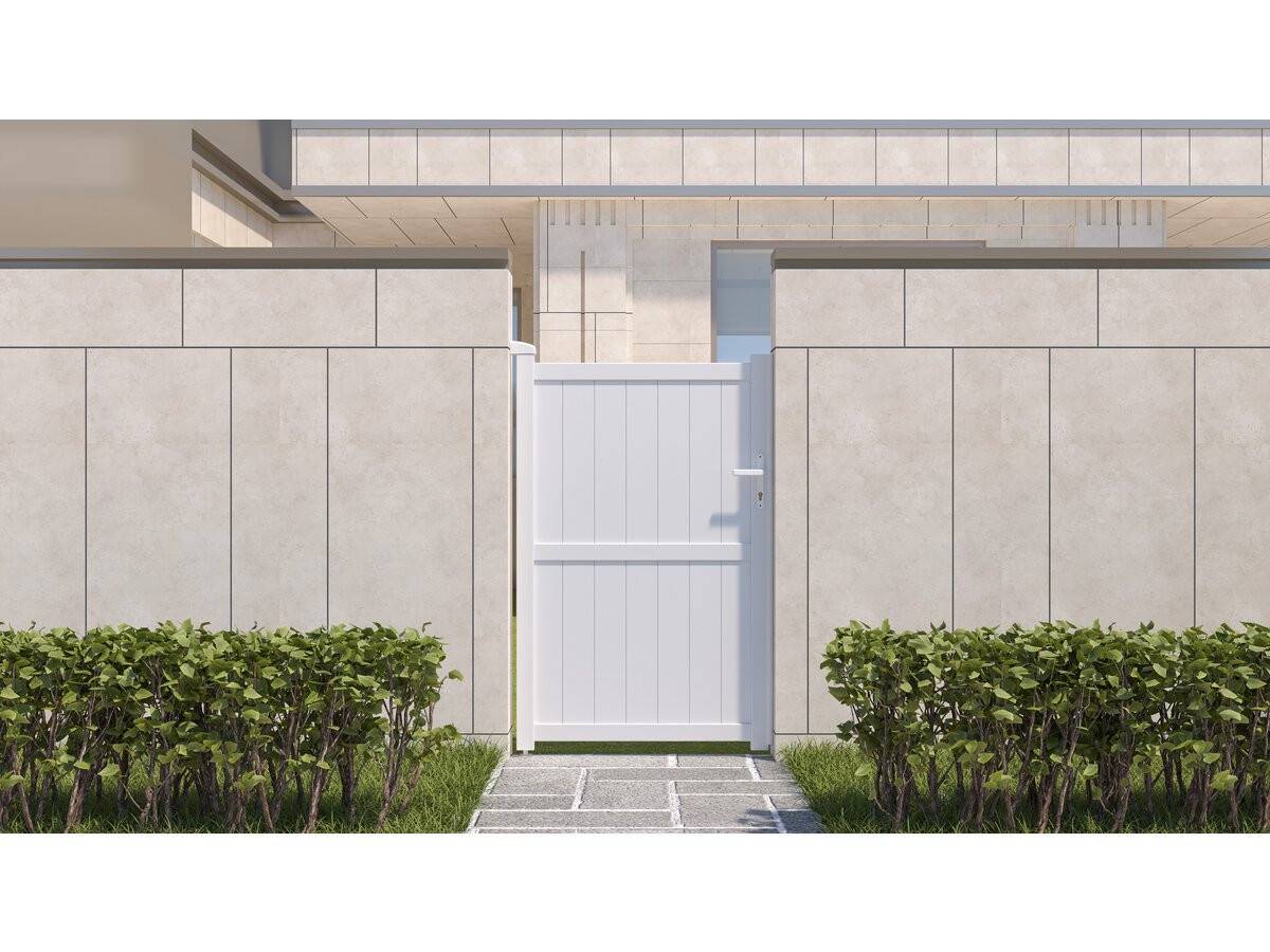Portillon Aluminium "lola" - 101.2 X 155.9 Cm - Blanc -habitat Et Jardin - Image 2