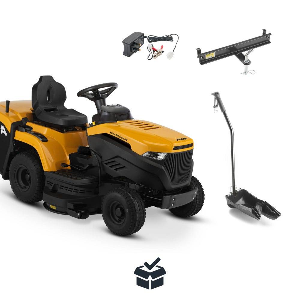 Stiga - Estate 598 W 530 cc, 98 cm – Bac 240 l, Mulching Inclus – Pelouses Jusqu'à 5 500 m² - STIGA - Image 8