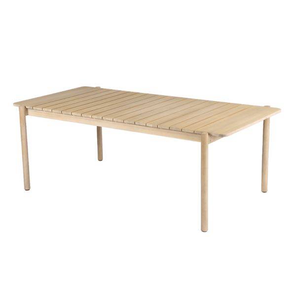 Beau Rivage - Table de jardin SAMOA 210 cm en bois d'acacia blanchi FSC Beau Rivage - Image 1