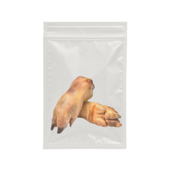 Pieds de porc pour chiens – Friandises naturelles longue durée, riches en collagène - Image 2