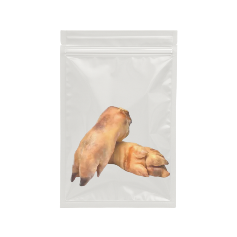 Pieds de porc pour chiens – Friandises naturelles longue durée, riches en collagène - Image 2