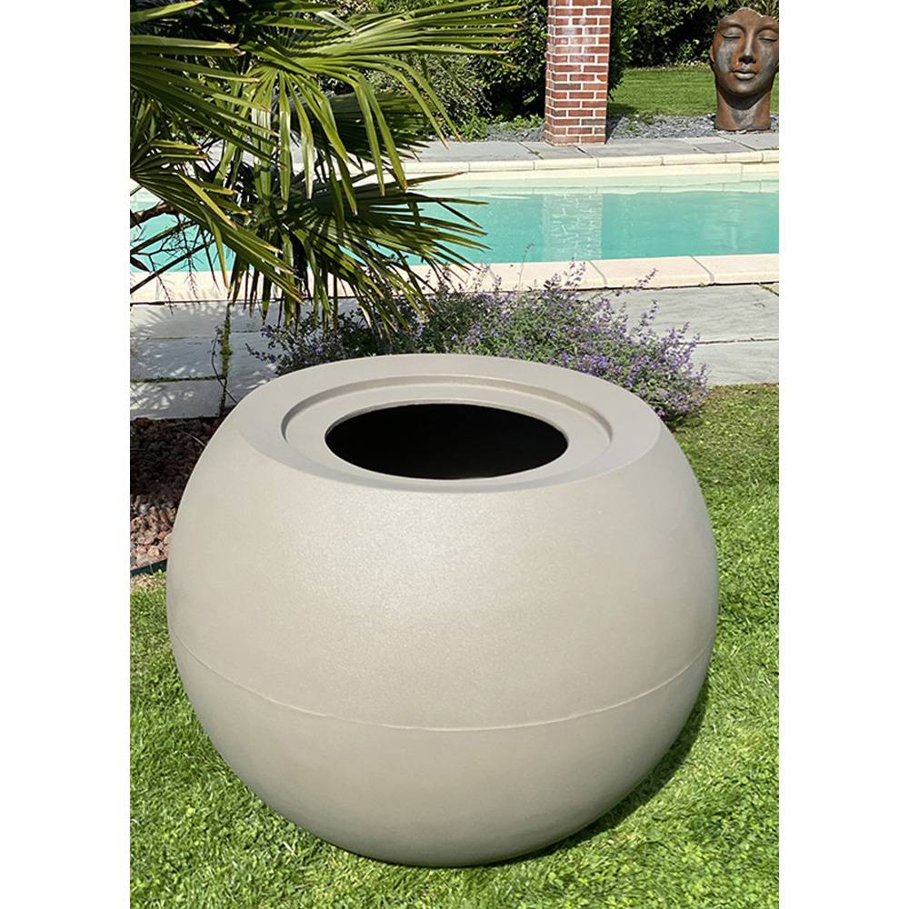 Plast'Up Rotomoulage - Pots de fleurs sphérique xxl speranza 325l-lot de 2 - Image 5