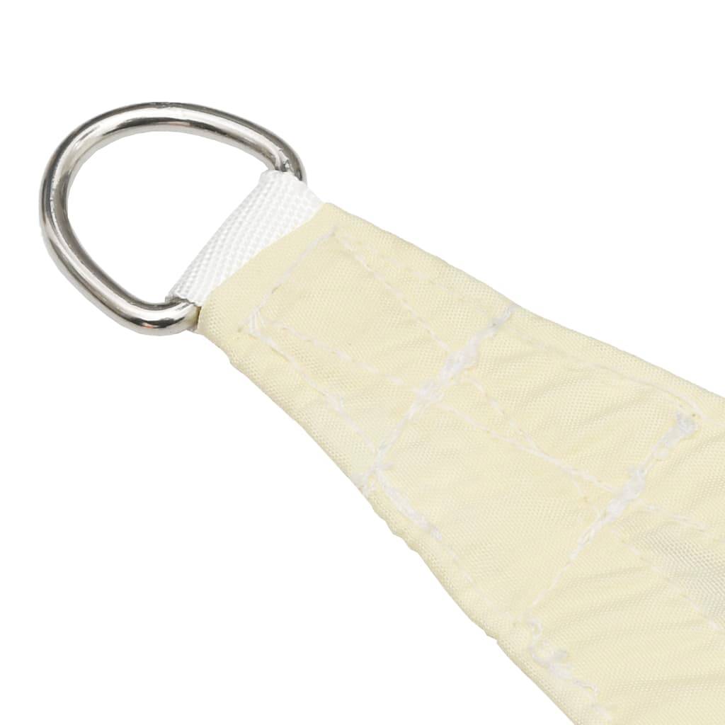 Helloshop26 - Voile toile d'ombrage parasol tissu oxford rectangulaire 2 x 4,5 m crème - Image 4