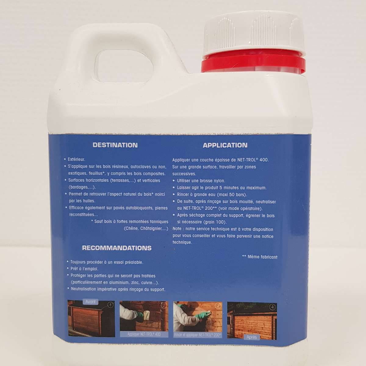 Owatrol - Déshuileur pour Teck Owatrol NetTrol 400 - 1 L - Owatrol - Image 3