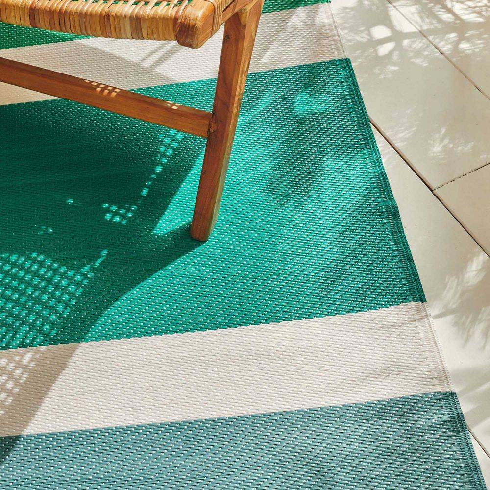 Jardindeco - Tapis extérieur en polypropylène Spargi 1744 vert 150 x 220 cm - Image 3