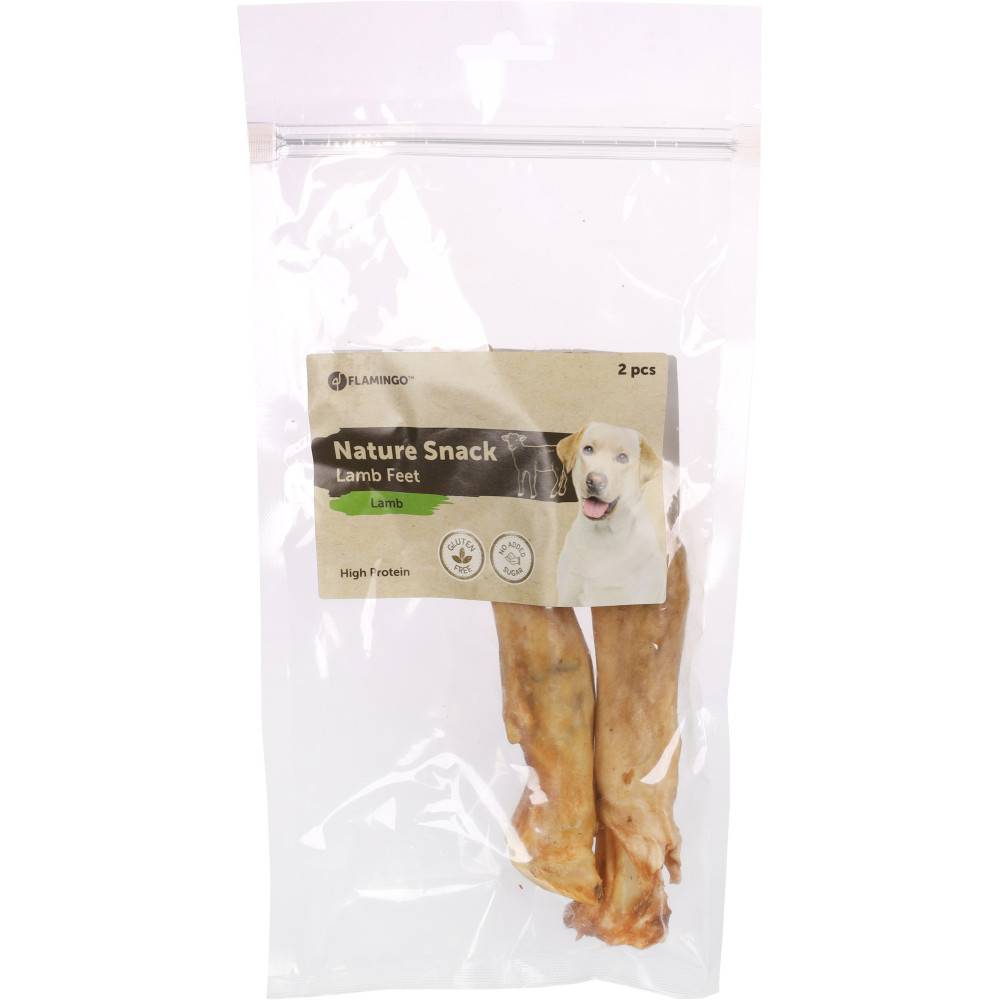 Flamingo - Flamingo - Friandise nature pied d 'agneau 150 g pour chien - Image 1