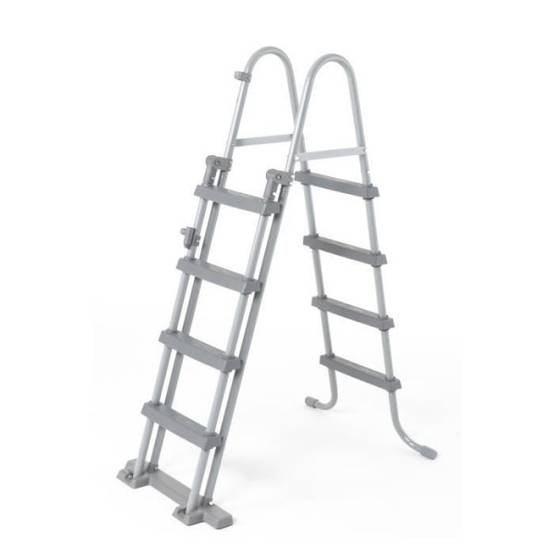 Bestway - Kit Piscine hors sol tubulaire BESTWAY Steel Pro Max - 366 x 122 cm - Ronde (Livrée avec un filtre a cartouche, échelle, bâch - Image 4