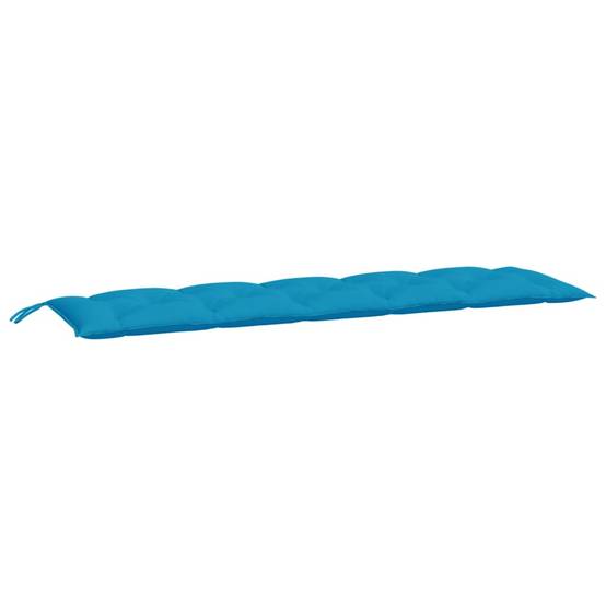 Coussin de banc de jardin bleu clair 180x50x7 cm tissu oxford P110 - Image 1