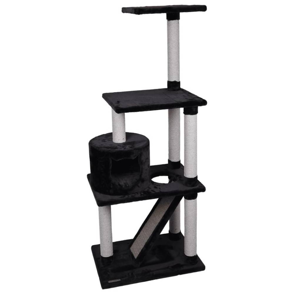 Flamingo - Arbre a chat FORZA noir 60 x 40 x  hauteur 151.5 cm - Image 1