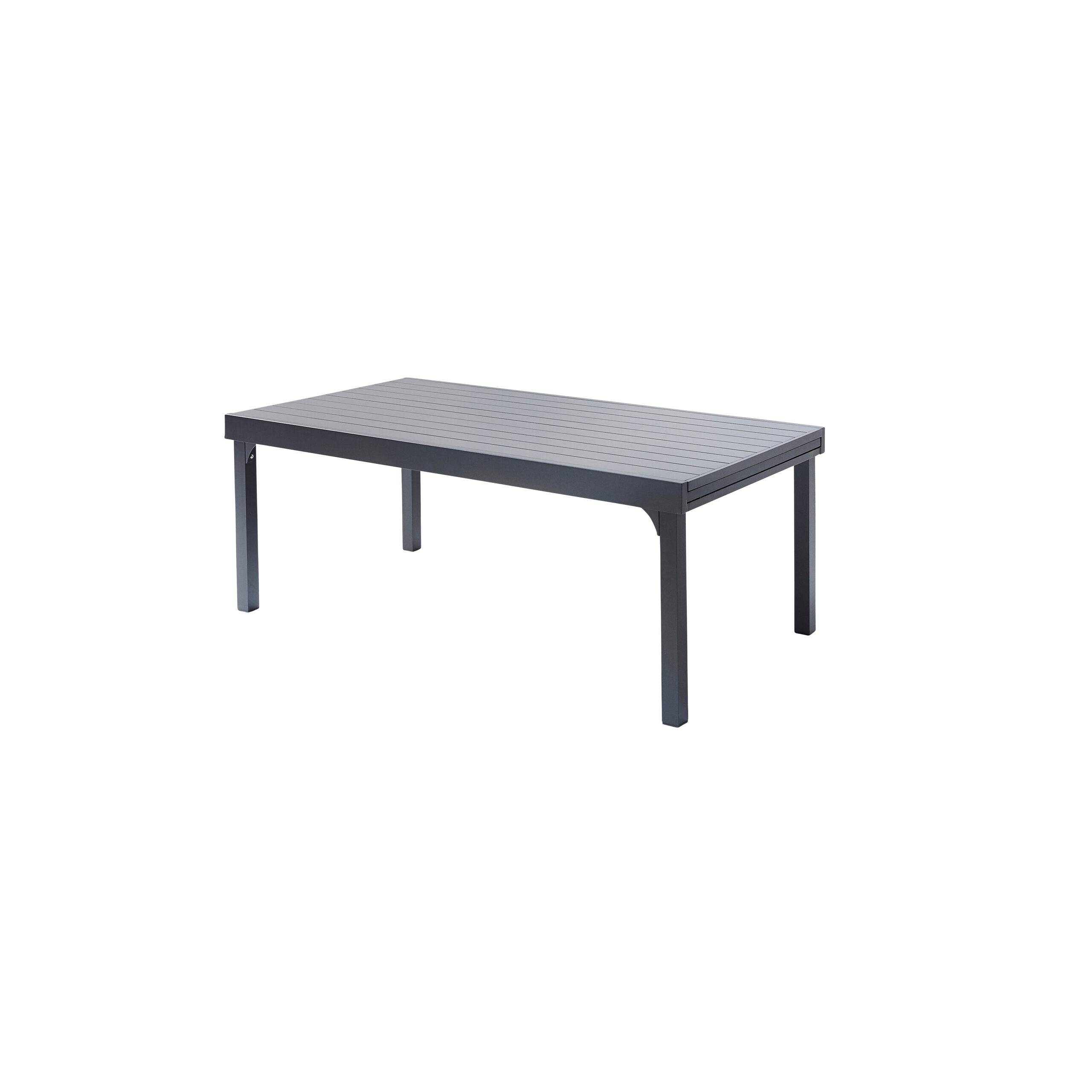 Wilsa Garden - Ensemble MODULO 8/12p en aluminium et 8 fauteuils en aluminium et textilène - Image 3