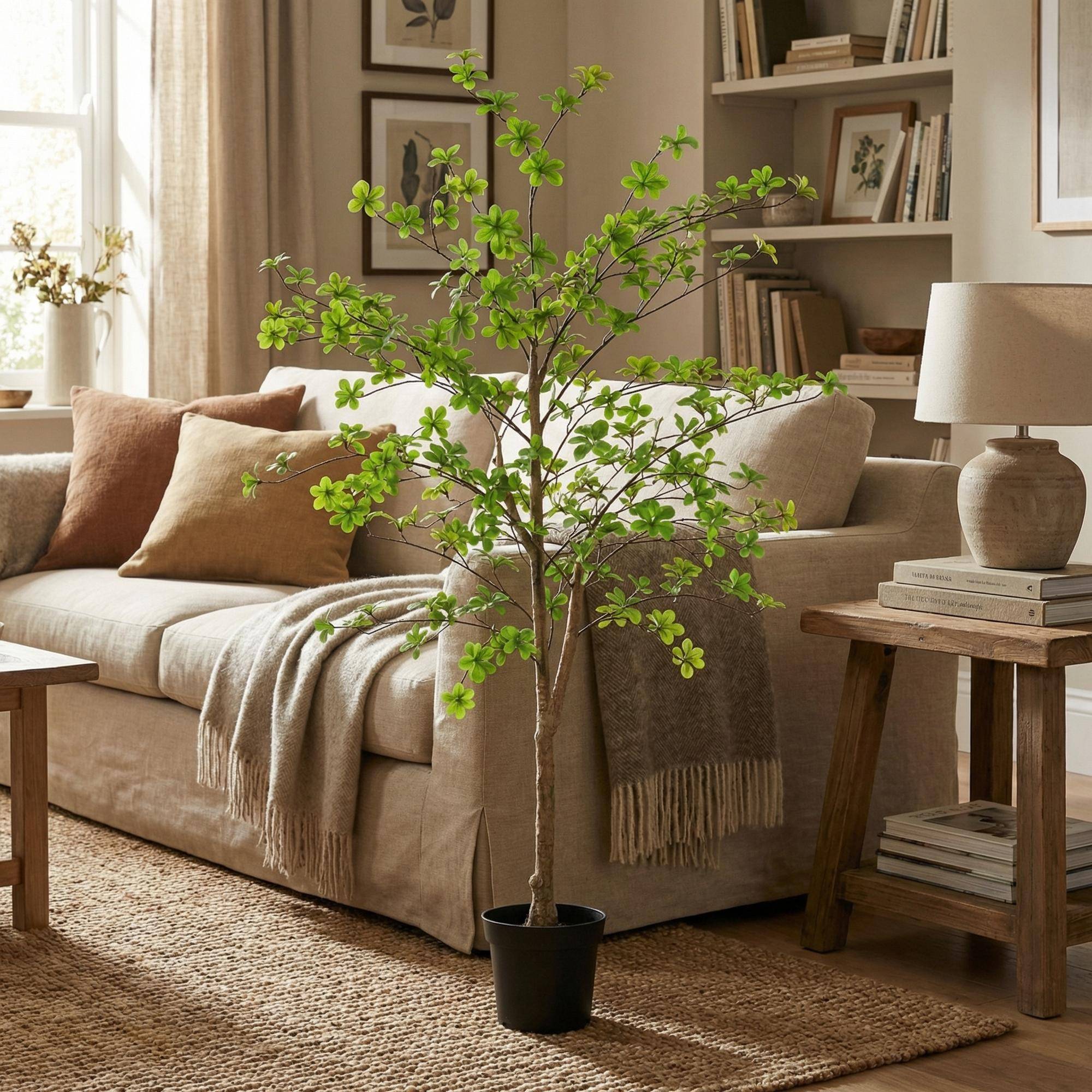 Tropaeolum - 130cm - Ø17cm - Plante artificielle - Image 4