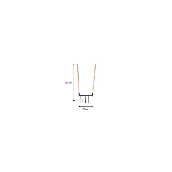Maxi Bio fourche de jardin - Idéal pour entretien du sol - Image 2
