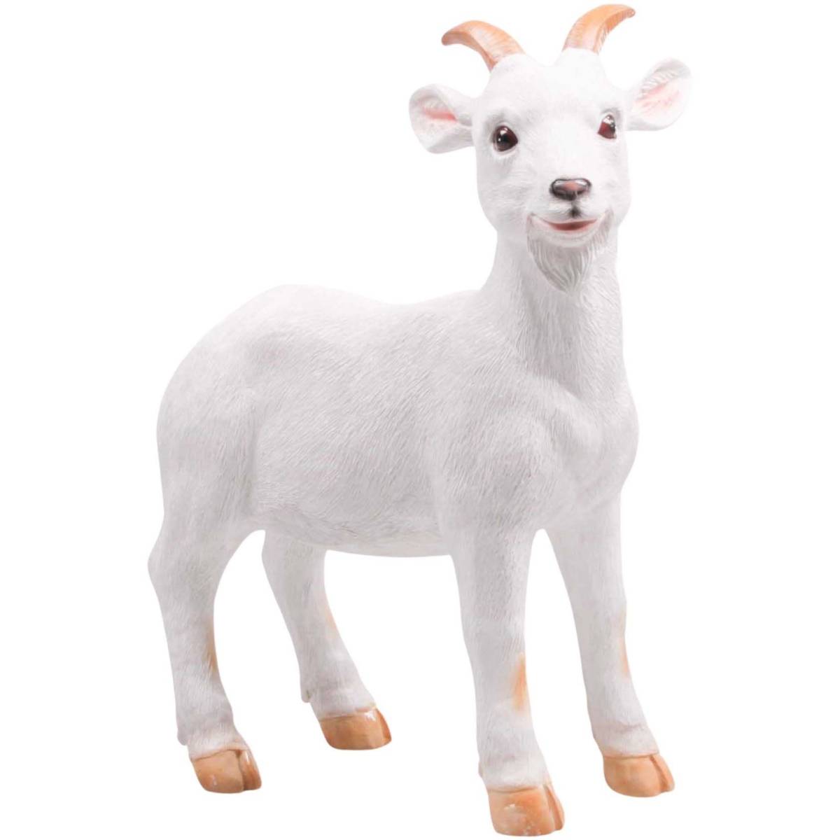 Farmwood Animals - Bouc en résine 26 x 13 x 35 cm - Image 1