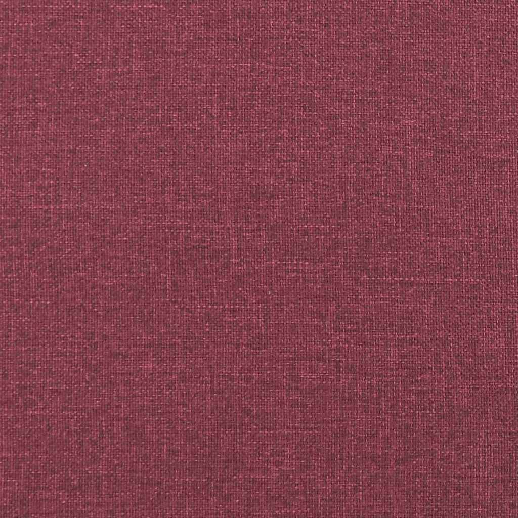 Lot de 4 Coussins de Chaise Tissu Housse Amovible pour Salle à Manger Bordeaux 45x45 cm – ComfortXL Outdoor Living - Image 8
