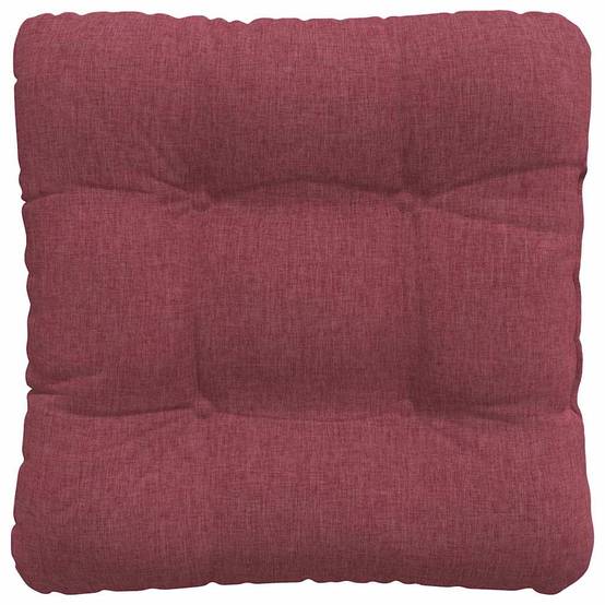 Lot de 4 Coussins de Chaise Tissu Housse Amovible pour Salle à Manger Bordeaux 45x45 cm – ComfortXL Outdoor Living - Image 7