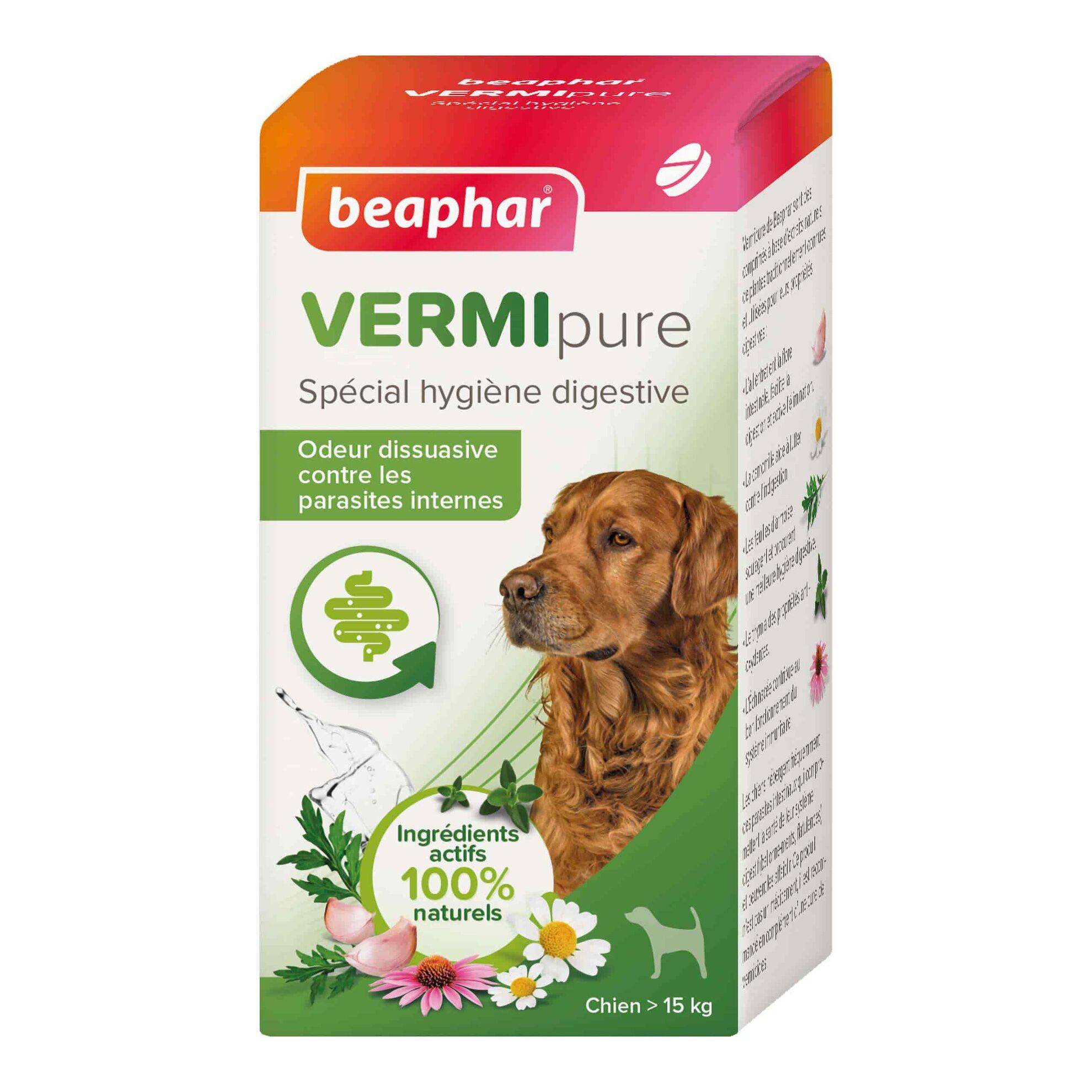 Vermipure Beaphar comprimés : Grand chien BEAPHAR