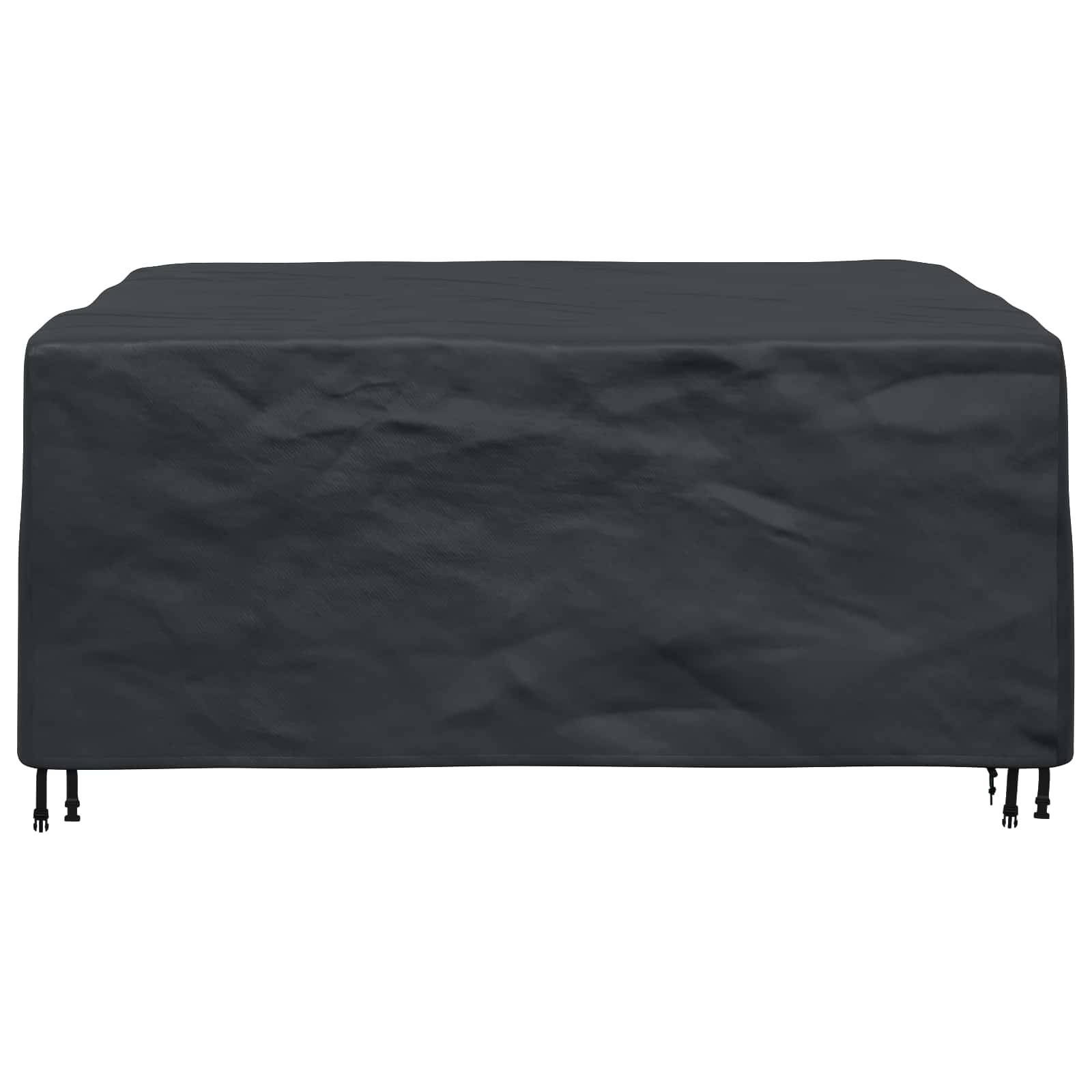 Housse pour meubles tissu 210D noir 200 x 160 x 70 cm - PANGIVO - Image 5