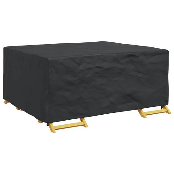 Housse pour meubles tissu 210D noir 200 x 160 x 70 cm - PANGIVO - Image 3