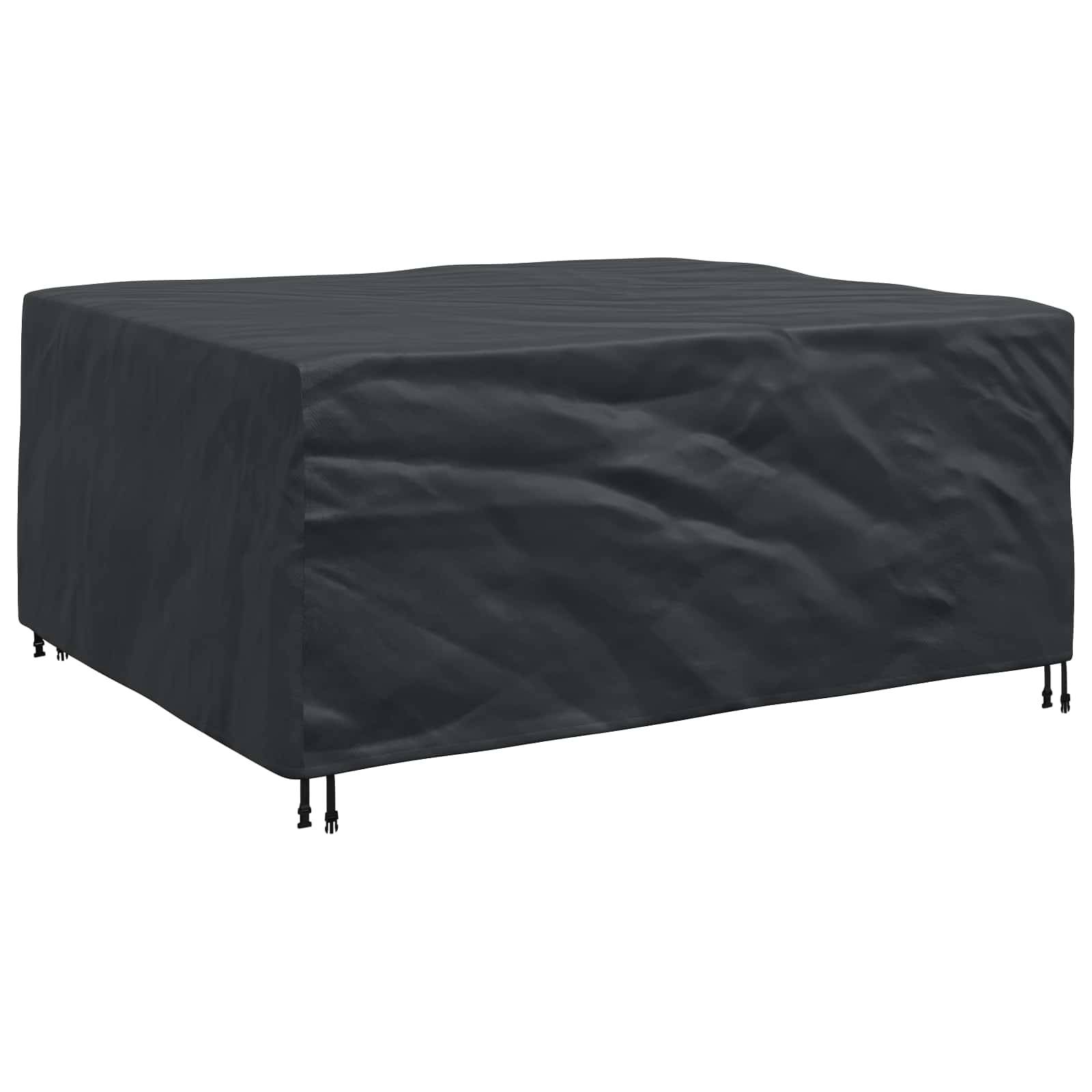 Housse pour meubles tissu 210D noir 200 x 160 x 70 cm - PANGIVO - Image 6