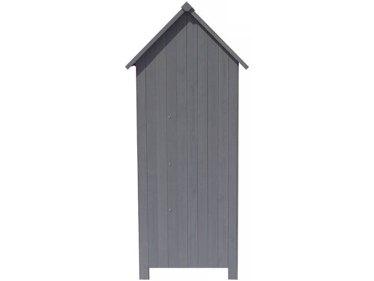Armoire De Jardin "cabanon" - 77 X 54.5 X 179 Cm - Anthracite -habitat Et Jardin - Image 4