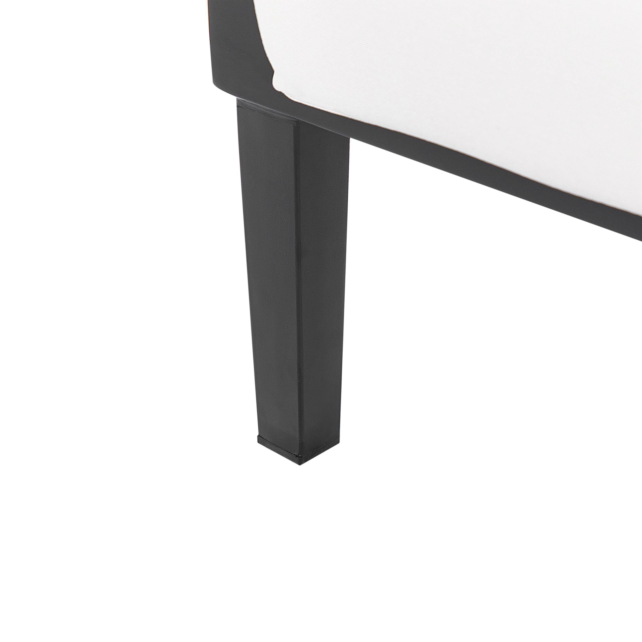 Fauteuil Aluminium Blanc MONTEFALCO - Beliani - Image 6