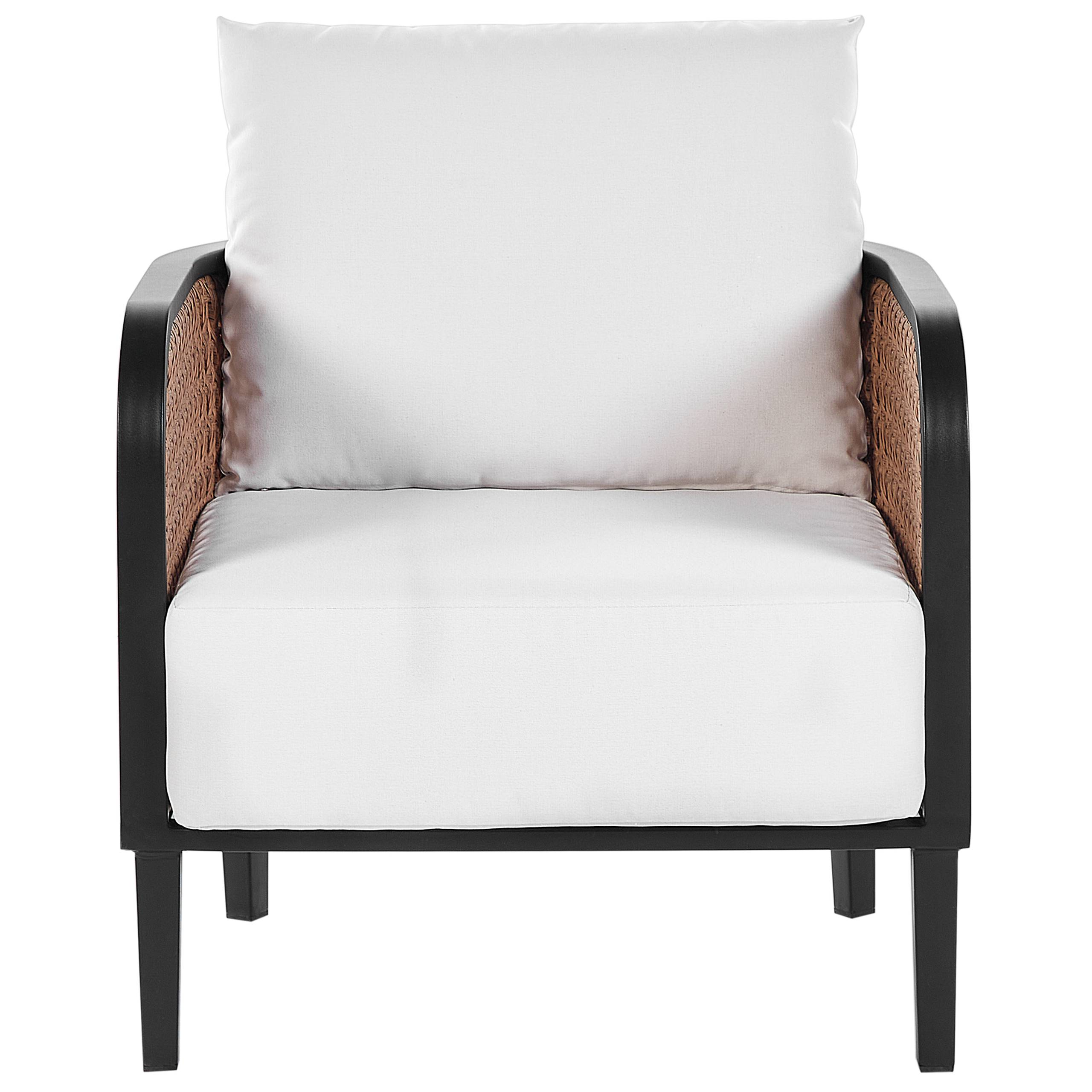 Beliani - Fauteuil Aluminium Blanc MONTEFALCO - Beliani - Image 4