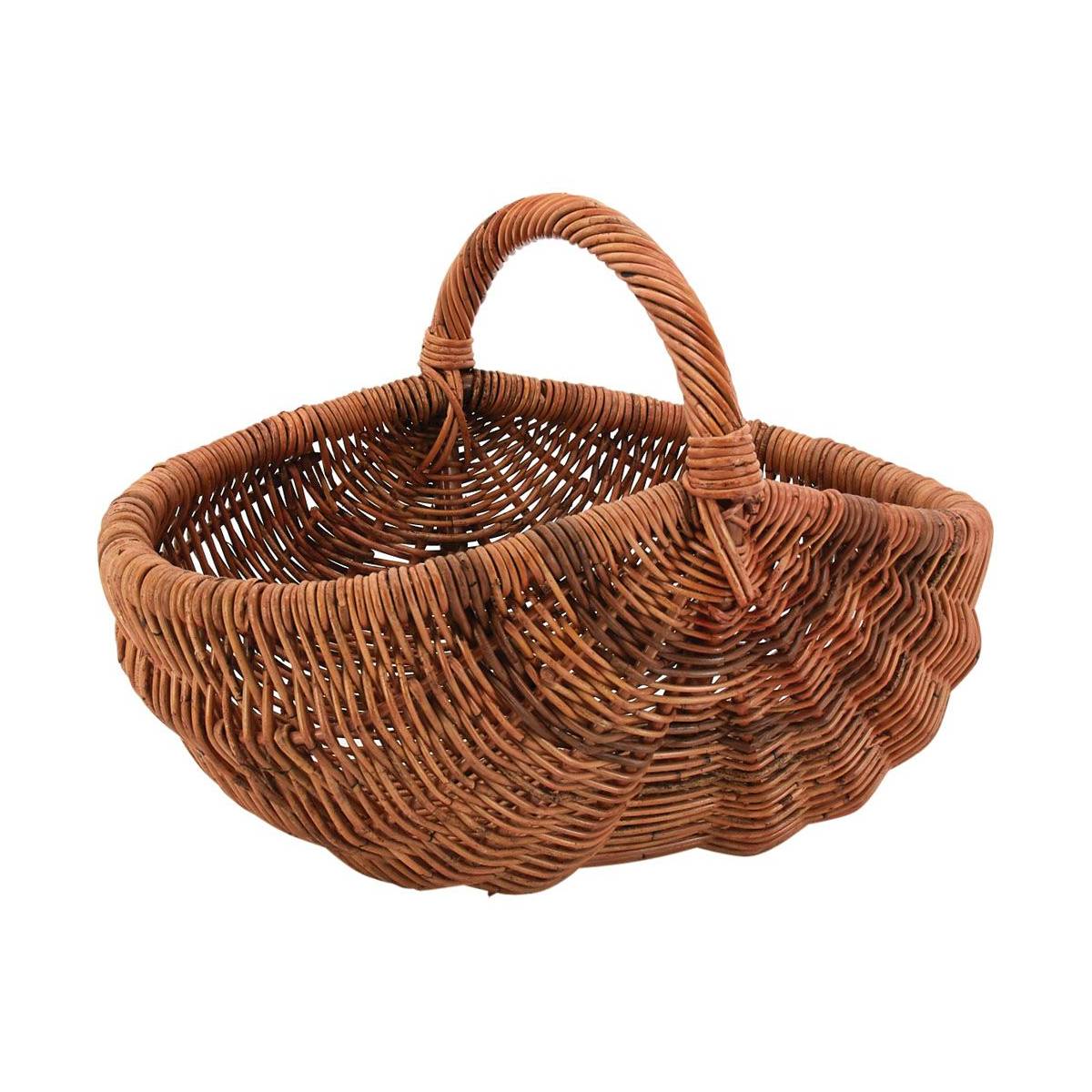 Aubry Gaspard - Panier de marché ovale en poelet - Image 1