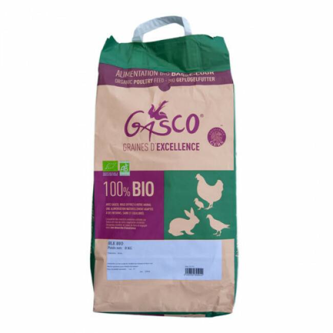 Gasco - Blé bio Gasco pour basse cour Sac 8 kg