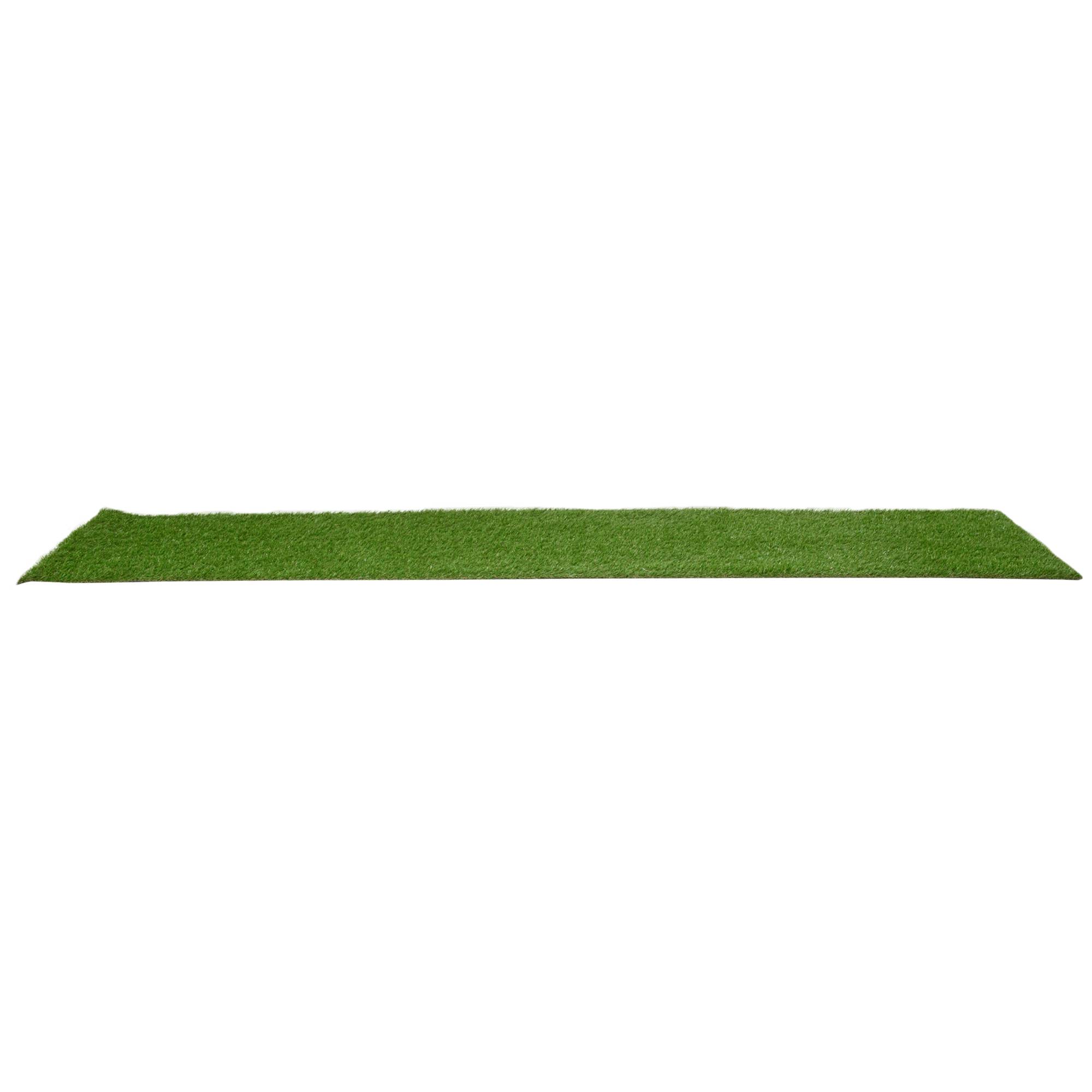 ComfortXL - Gazon synthétique en fibres souples 300 x 100 cm vert pour jardin terrasse drainage rapide - ComfortXL Outdoor Living - Image 2