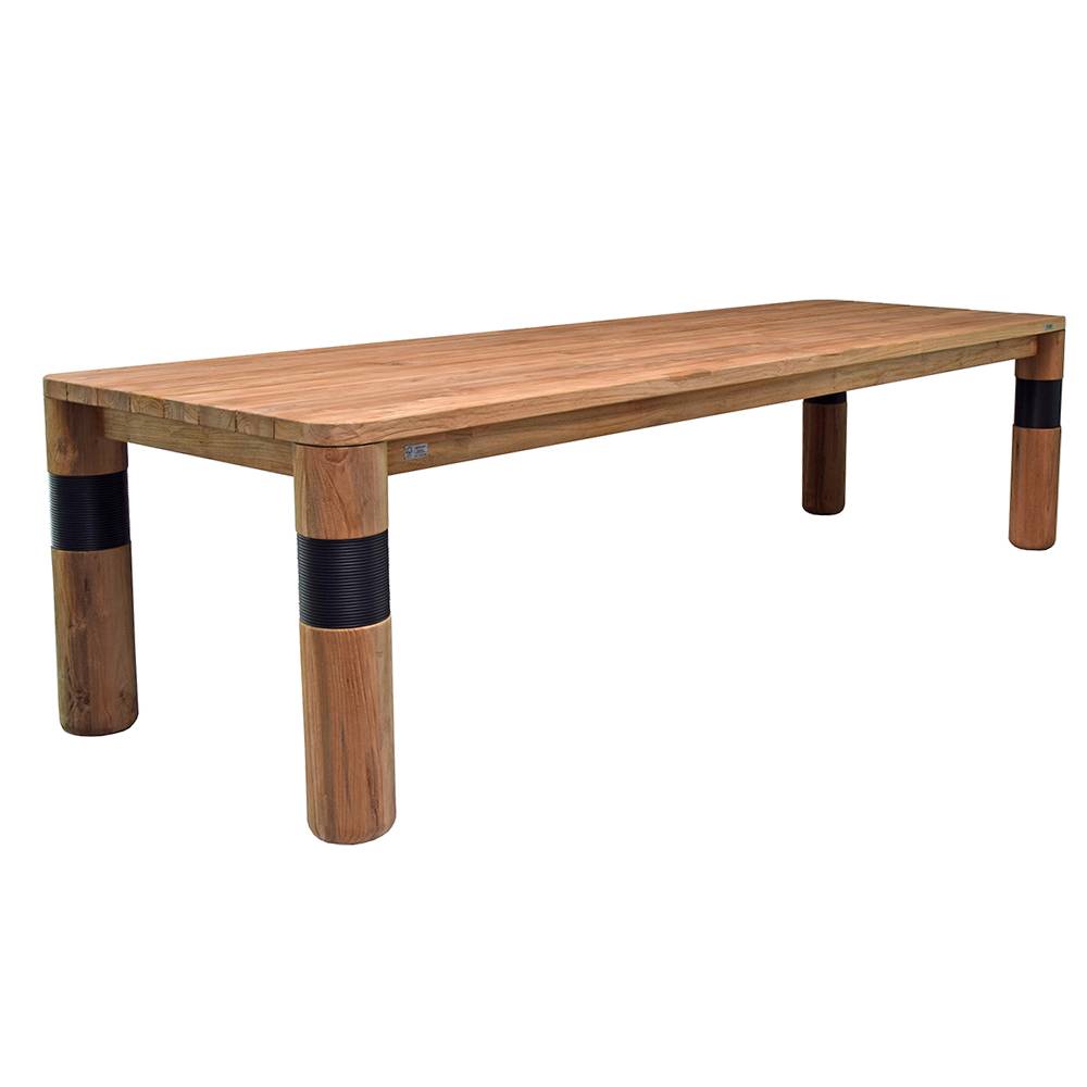 Table en teck recyclé 300 cm, Galactus - Gecko Jardin - Image 2