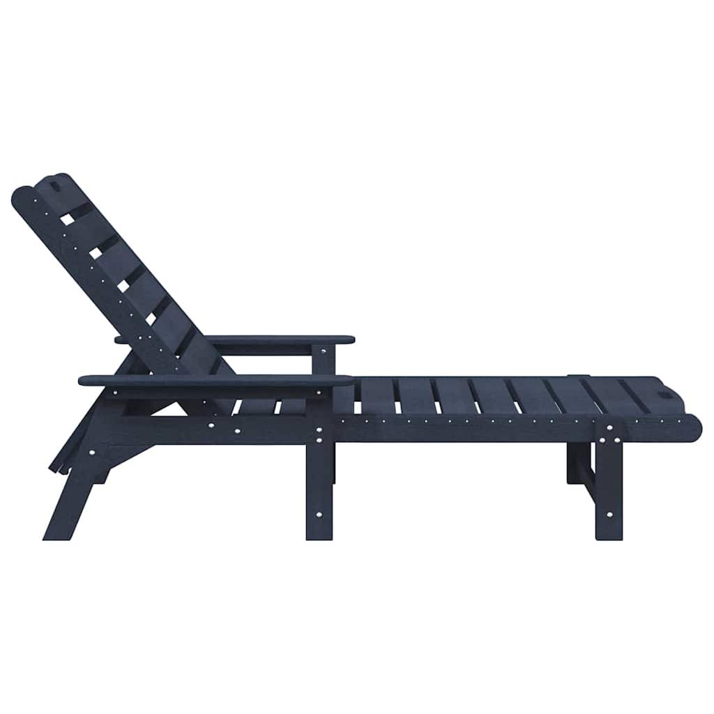 PANGIVO - Transat Bleu marine HDPE 195,5 x 53 x 98,5 cm - PANGIVO - Image 5