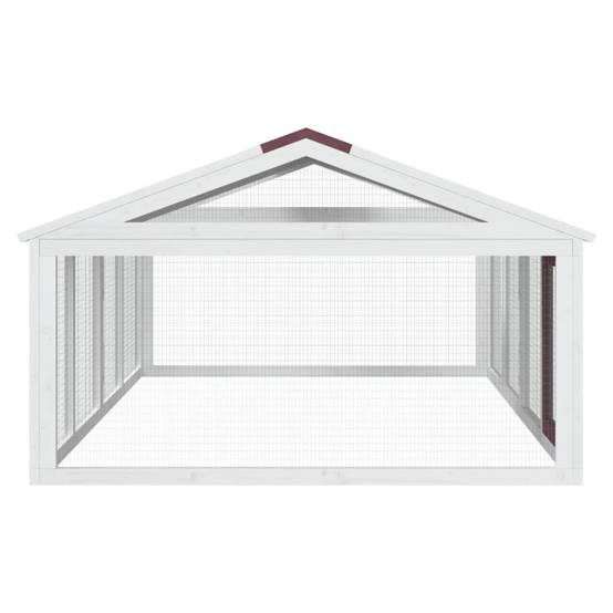 Vidaxl - Enclos animaux moka 200x112,5x74 cm bois massif de pin vidaXL 172301 - Image 6
